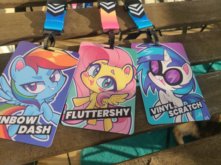 PVC Pony Badges