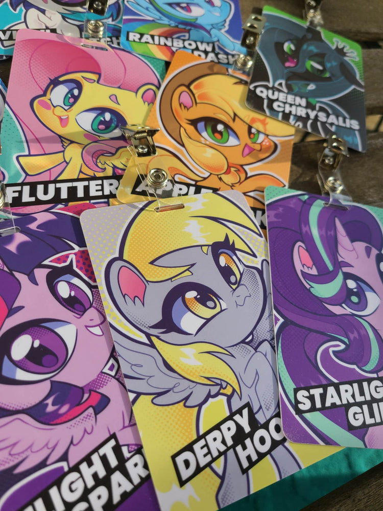 PVC Pony Badges