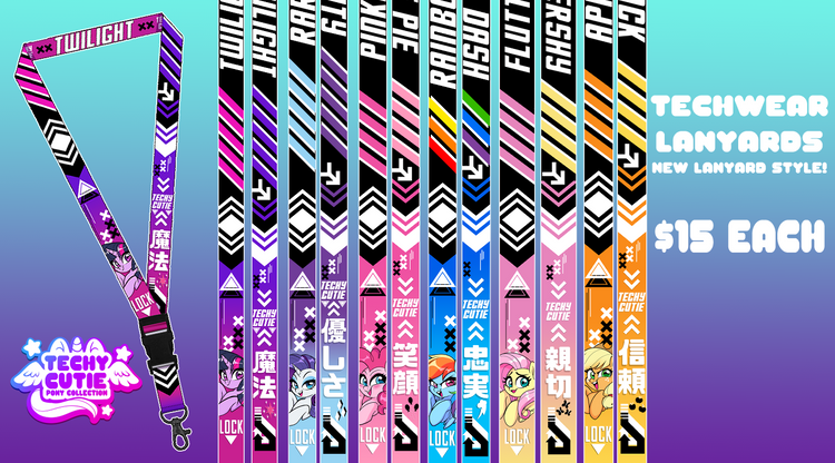 Pony Techwear Lanyards