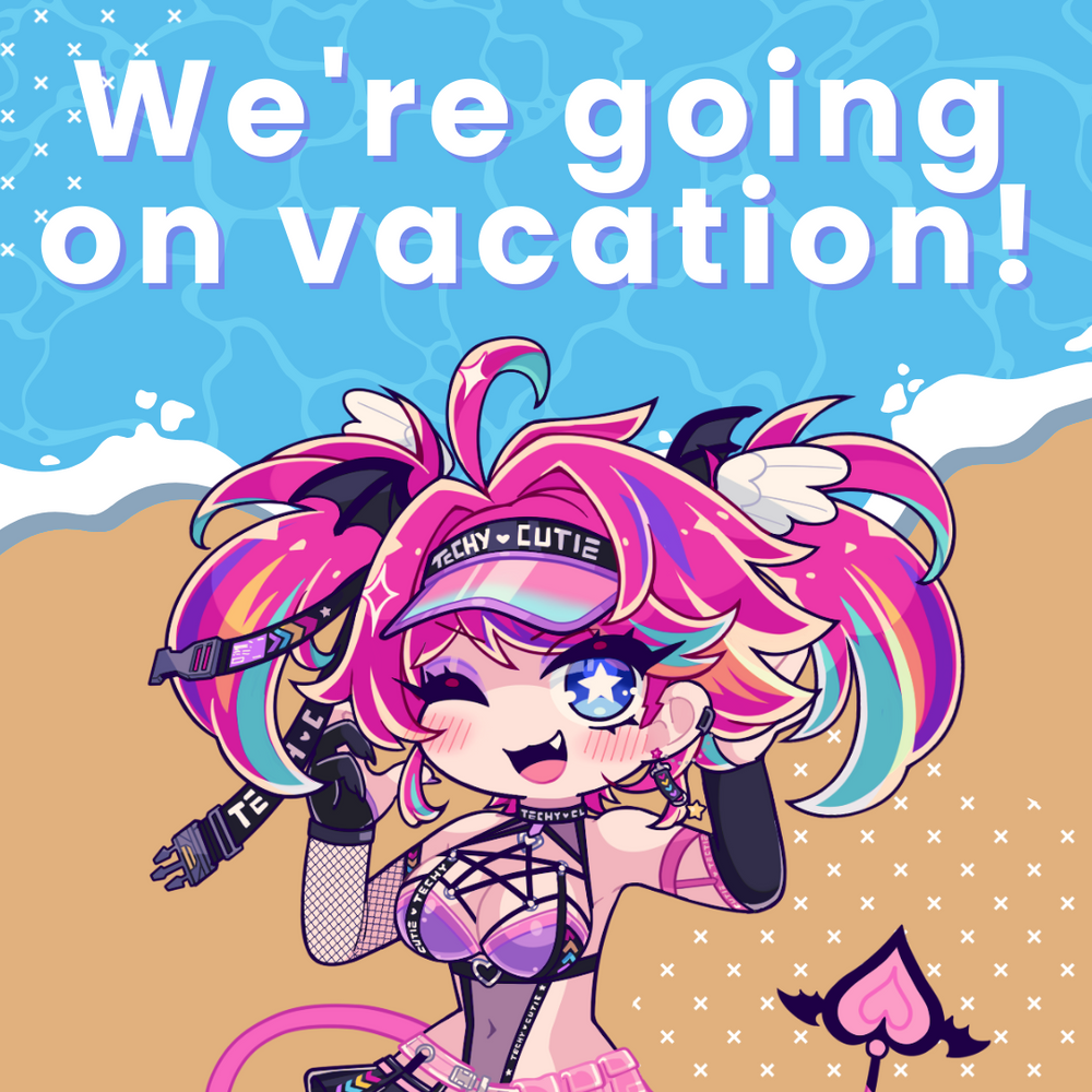 Shop will be on vacation from September 23rd until September 30th!