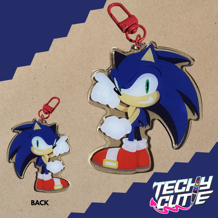 Sonic Keychain