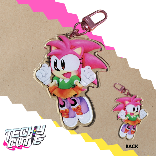 Classic Amy keychain