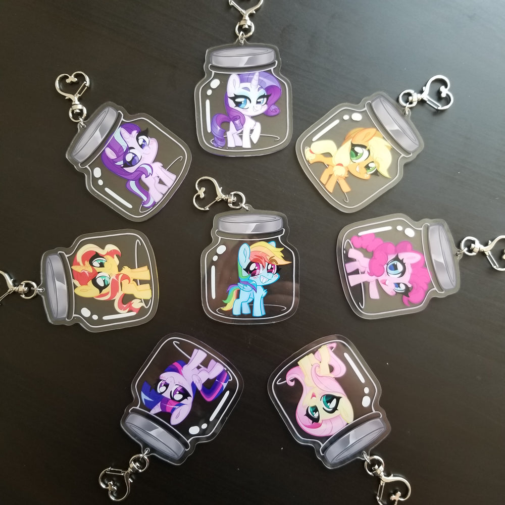 Pony Jar Keychains