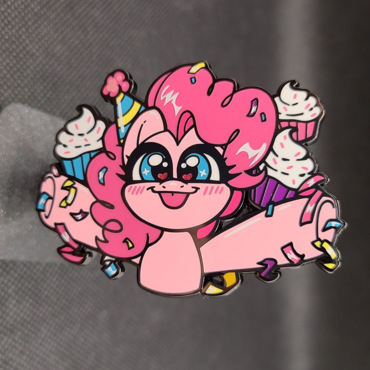 Party Time Pinkie Pie Enamel Pin