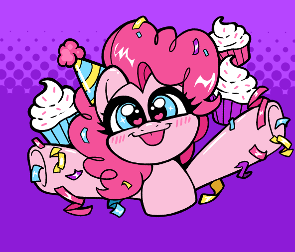 Party Time Pinkie Pie Enamel Pin