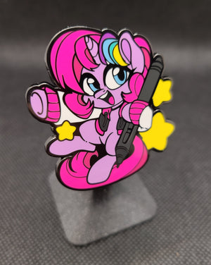 
            
                Load image into Gallery viewer, [NEW!] Techycutie Pony Pin
            
        