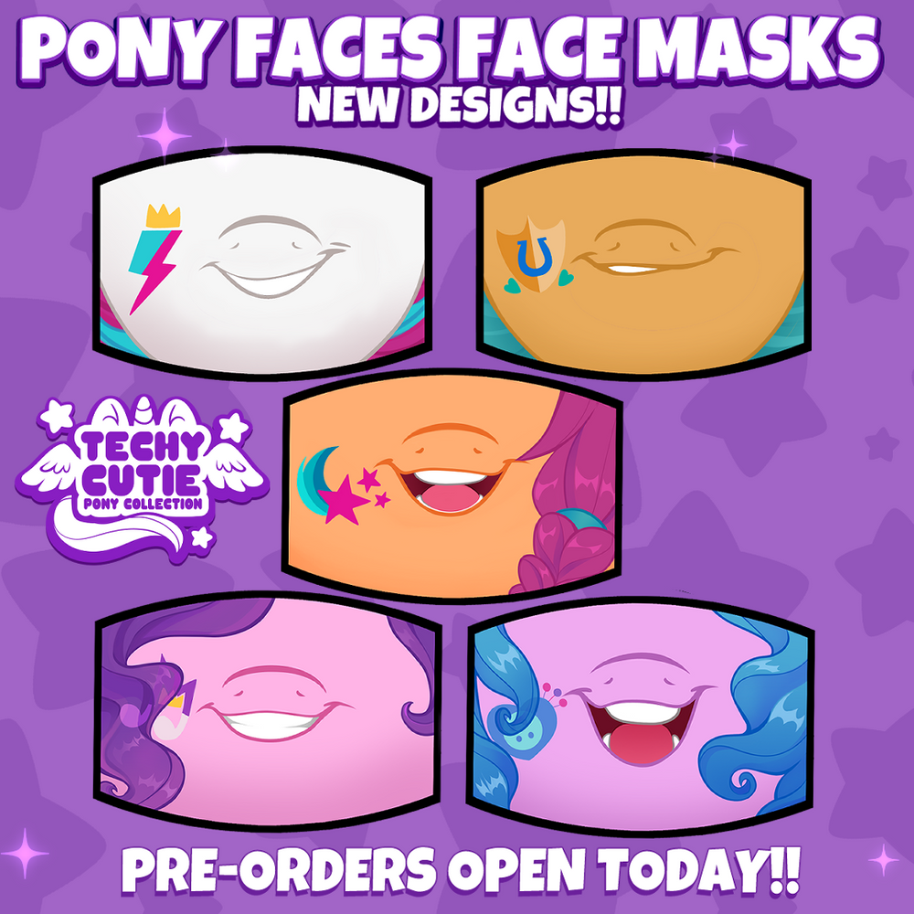 
            
                Load image into Gallery viewer, Pony Facemasks Gen 5
            
        