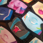 PONY FACES - Face masks-42 Designs